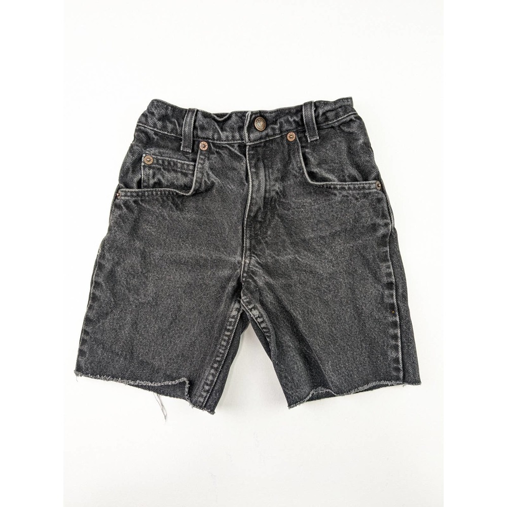 Vintage Levi's Black Cutoffs
